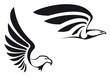 Vector: Black eagles Black eagles