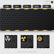 Website template design with construction elements Website template design with construction elements