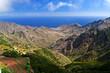 Scenic view of hilly country of Tenerife, Canary Islands