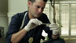 CSI Looking at Shell Casings