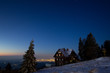 Foto: blaue Stunde am Berg blaue Stunde am Berg