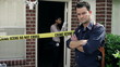 Detective at Crime Scene