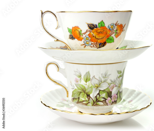 Photo: Vintage Coffee Or Tea Cups Vintage Coffee Or Tea Cups