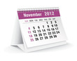 november 2012 desk calendar november 2012 desk calendar