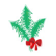 christmas tree gift bouquet