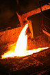 Pouring of liquid metal