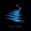 Abstract Christmas tree