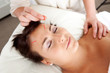 Photo: Facial Acupuncture Treatment Needle Stimulation Facial Acupuncture Treatment Needle Stimulation