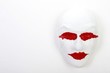 Maske Rot Weiss 6 Maske Rot Weiss 6