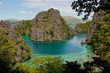 Kayangan lake or blue lagoon, Coron island, Philippines