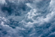 Dark thunderstorm clouds