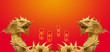 Chinese dragon with 2012 background Chinese dragon with 2012 background