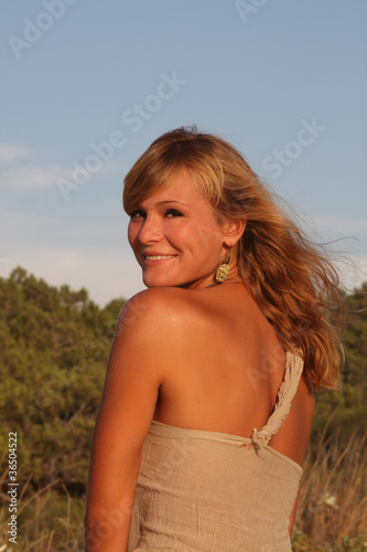 Photo: Smiling beautiful woman Smiling beautiful woman