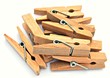 Photo: Pinzas de madera Pinzas de madera
