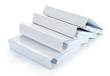 binder documents in stack