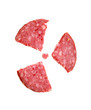 salami radiation sign concept