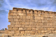 Ancient wall in ruined city of Sbeitla