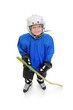 Little Boy Hockey Player Little Boy Hockey Player