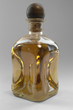 liqueur bottle with wooden closure