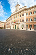 Montecitorio palace, Rome, Italy. Montecitorio palace, Rome, Italy.