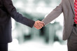 businesspeople shaking hands