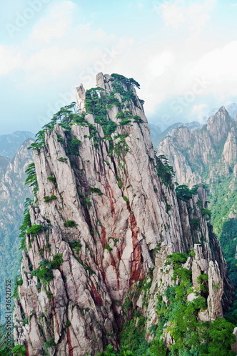 Photo: Huangshan peek in chinese mountains Huangshan peek in chinese mountains
