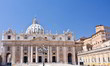 Cathedral of the Vatican from the Plaza of San Pedro