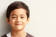 Smiling face of Asian young boy Smiling face of Asian young boy