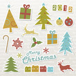 Christmas design elements Christmas design elements