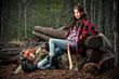 lumberjack girl