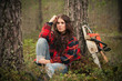lumberjack girl