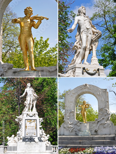 Photo: mozart und strauss mozart und strauss
