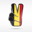 Belgium Finger Victory Belgium Finger Victory
