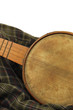 Banjo on plaid