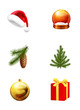 Vector: Christmas set Christmas set