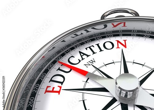 Illustration: education compass education compass