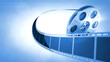 Cinema Background Blue