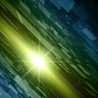 Virtual technology space background Virtual technology space background