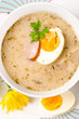 Zurek  ist eine herzhafte Polnische Suppe