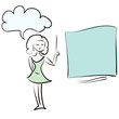 teacher with a pointer