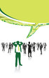 business people silhouettes