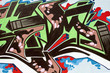 Graffiti on wall