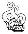 cup and kettle