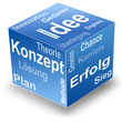 Businesskonzept - zum Erfolg