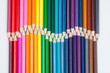 Foto: set of color pencils set of color pencils