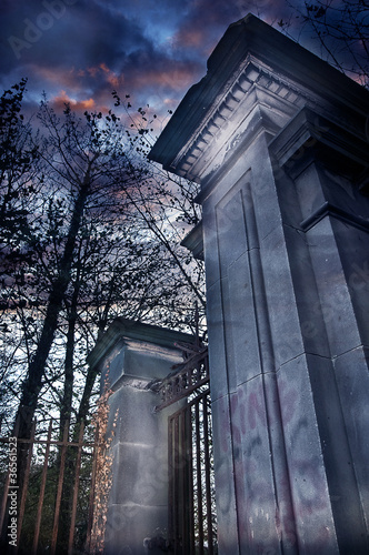 Photo: haunted entrance haunted entrance