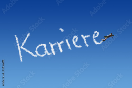 Illustration: Flieger Karriere Flieger Karriere