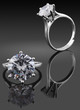 Ring with diamond