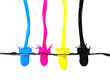 CMYK Farbe Abtrakt 3D CMYK Farbe Abtrakt 3D
