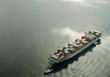 Freight Ship in Bay